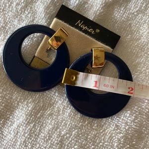 083) *Vintage* Napier pierced earrings